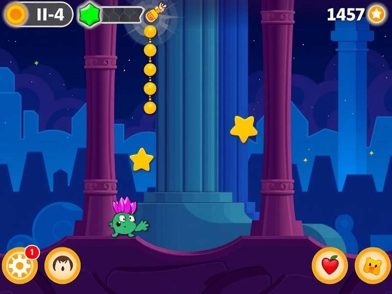 Ginger Jump Galaxy Game Screenshot